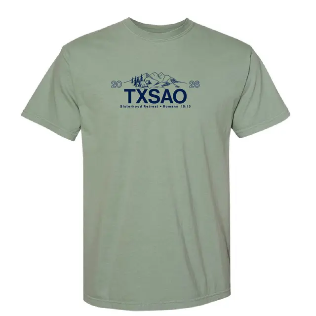 TXSAO Mountain Scene Sisterhood Retreat Shirt 2