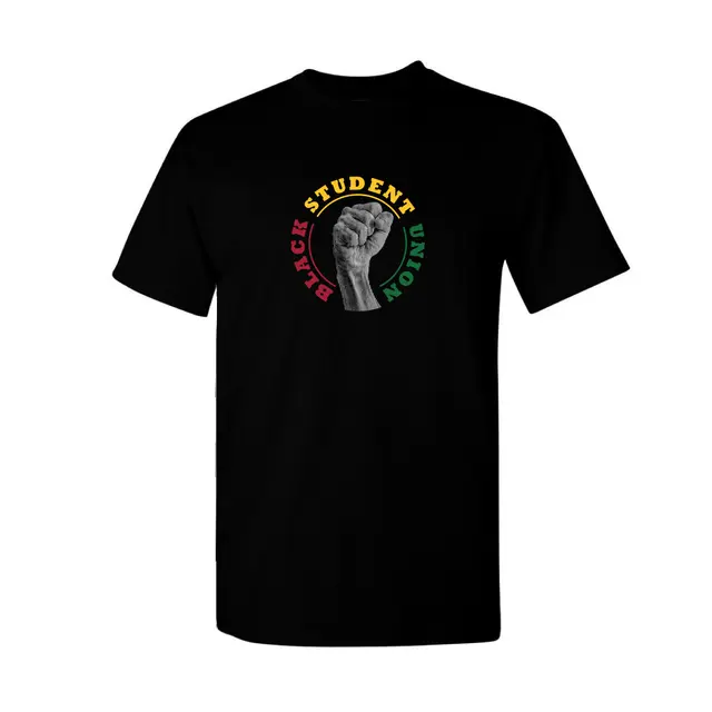 Black Student Union Fist Illustration PR Shirt 2