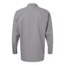 Dickies Men's Industrial Long Sleeve Work Shirt Graphite Grey Back