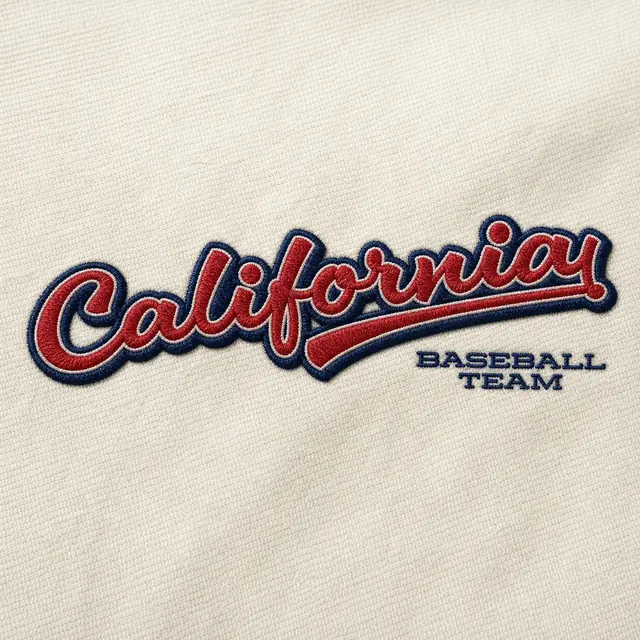 Baseball Team Script Lettering PR Crewneck