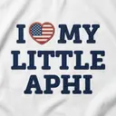 Alpha Phi Heart Illustration Big Little Reveal Tank