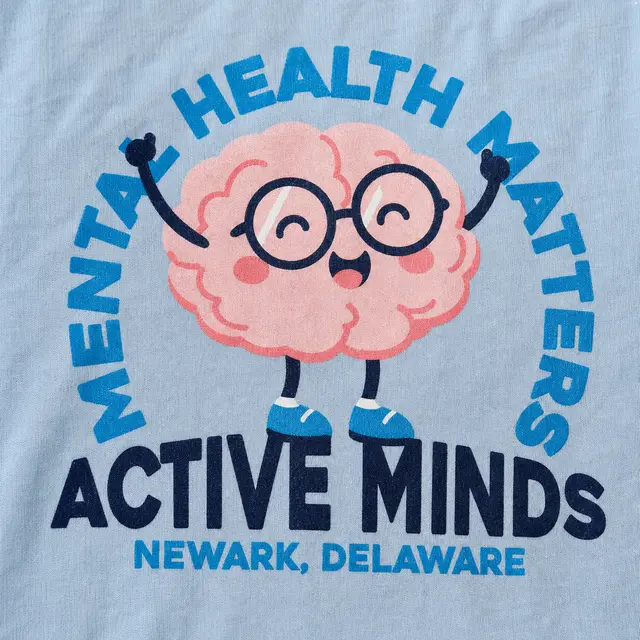 Active Minds Playful Brain Illustration PR Shirt