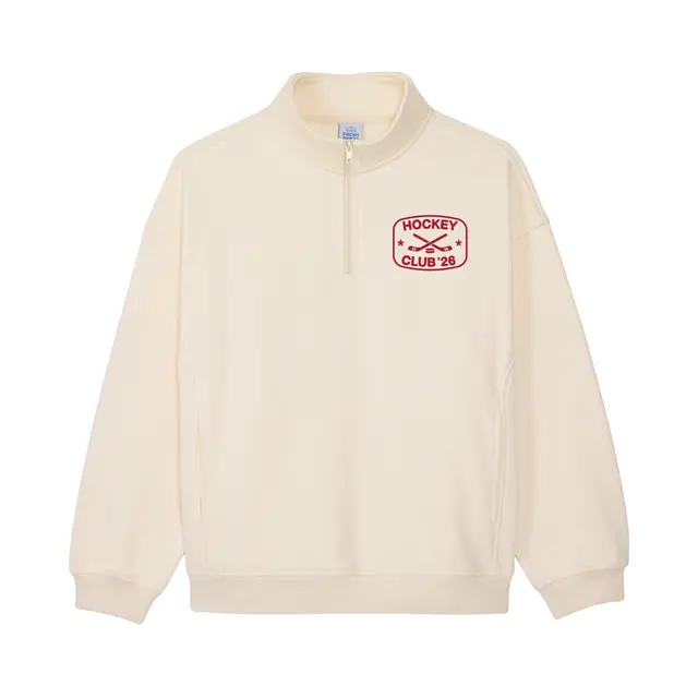 Hockey Club Crossed Sticks Illustration PR Sweater 2