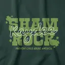 Kappa Delta Shamrock Script Philanthropy Shirt