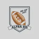 Alpha Sigma Phi Football Graphic Rush Bid Crewneck