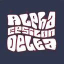 Alpha Epsilon Delta Funky Bold PR Crewneck