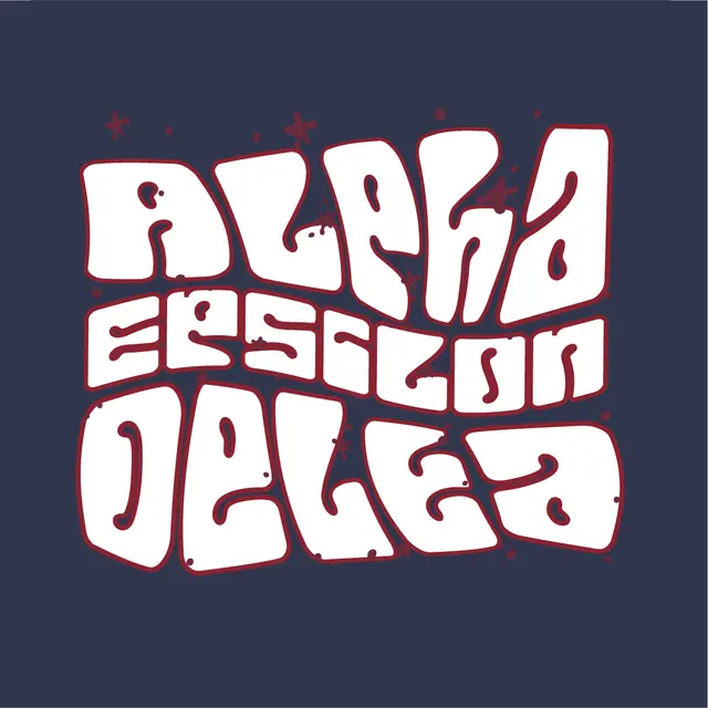 Alpha Epsilon Delta Funky Bold PR Crewneck