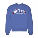 Delta Chi Plaid Football Parent's Weekend Crewneck 2