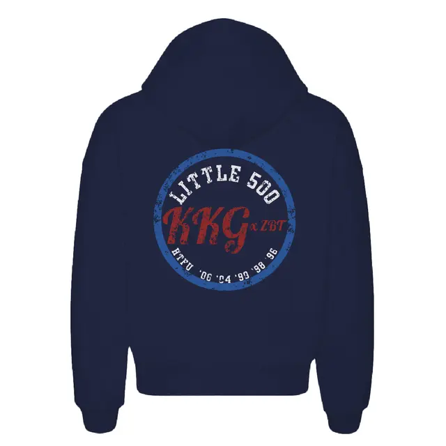 Kappa Kappa Gamma Circular Graphic Big Little Reveal Hoodie 2