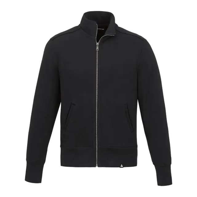 American Giant Giant Moto Full Zip tm18146 Black Front