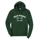 Girl Gains Playful Dumbbell Theme Club Hoodie 2