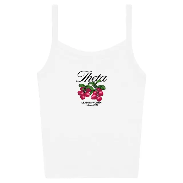 Kappa Alpha Theta Pomegranates Illustration PR Tank 2