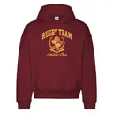 Rugby Team Fierce Mascot Athletic PR Hoodie 2