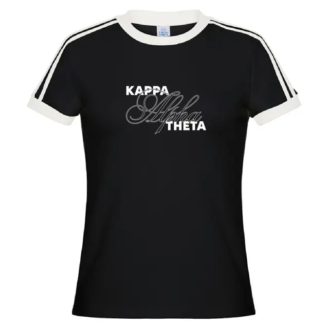 Kappa Alpha Theta Elegant Script PR Shirt 2