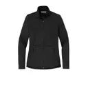Women's Flexshell Jacket Deep Black Front