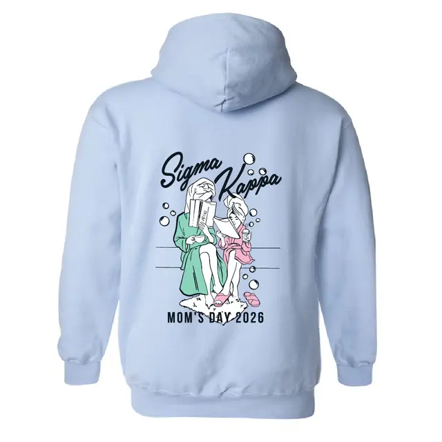 Sigma Kappa Mother Daughter Spa Parent's Weekend Hoodie 2