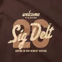 Sigma Delta Tau Wild West Lettered Rush Shirt