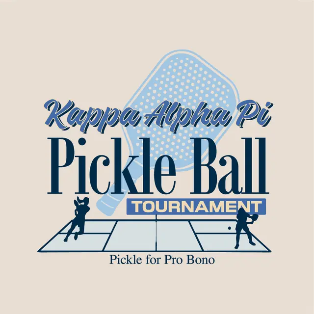 Pickle Ball Tournament Retro Graphic Fraternity Shirt