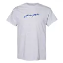 Phi Kappa Psi Script on Outline Text Rush Shirt 2