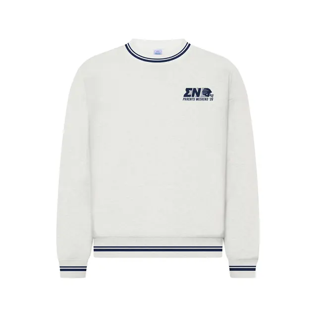 Sigma Nu Block Lettering Football Parent's Weekend Sweater 2