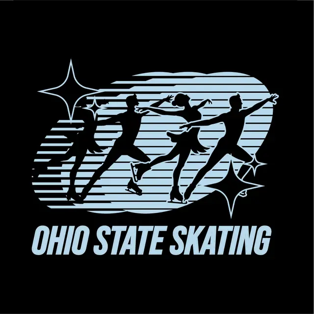 Ohio State Skating Figure Silhouette PR Sweater