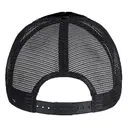 Big Accessories Foam Front Trucker Hat bx030 Black Black Back
