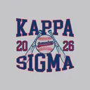 Kappa Sigma Baseball Bats Game Day Hoodie
