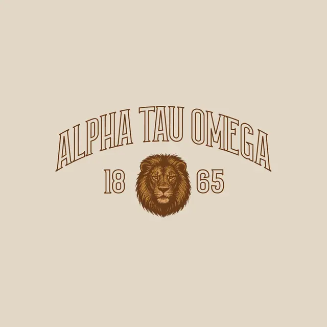 Alpha Tau Omega Lion Emblem PR Hoodie