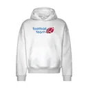 Football Team Bold Lettering Football Graphic PR Hoodie 2