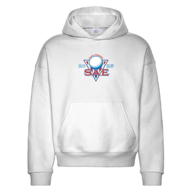 Sigma Alpha Epsilon SAE Golf Ball Triangle Dad's Weekend Hoodie 2