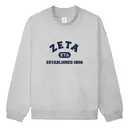 Zeta Tau Alpha Bold Arch Text PR Crewneck 2
