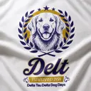 Delta Tau Delta Golden Retriever Illustration PR Sweater