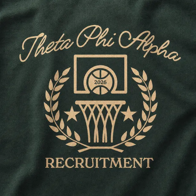 Theta Phi Alpha Basketball Graphic Rush Shirt