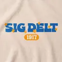 Sigma Delta Tau Colorful Star Graphics PR Sweater