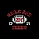 Zeta Beta Tau Football Graphic Game Day Crewneck