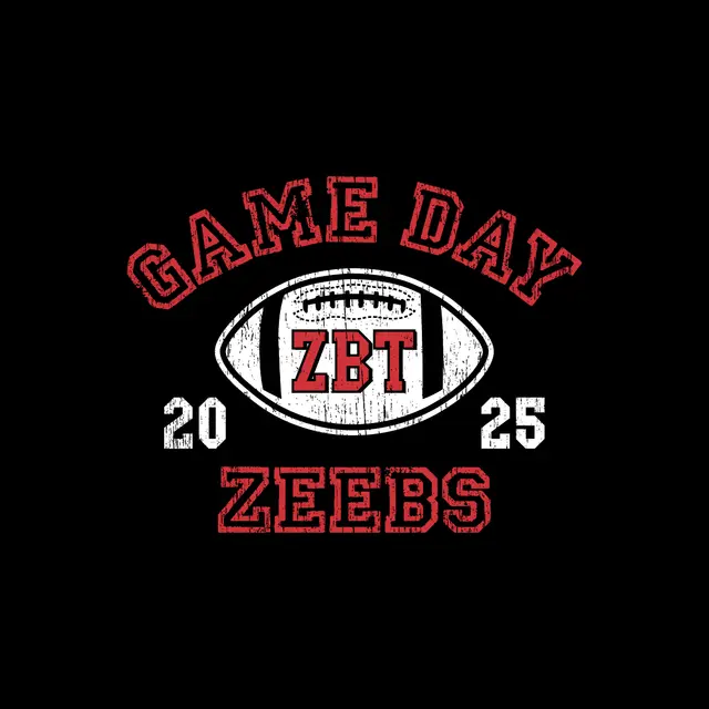 Zeta Beta Tau Football Graphic Game Day Crewneck