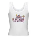 Pi Beta Phi Playful Cartoon Characters PR Tank 2