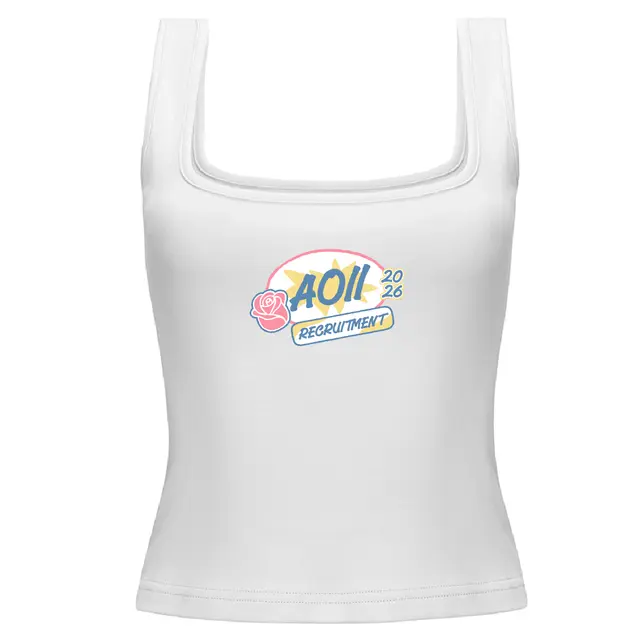 Alpha Omicron Pi Sunburst Rose Recruitment Tank 2