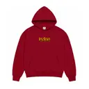 Indian Student Association Stacked Text PR Hoodie 2