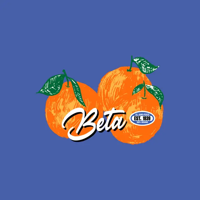 Beta Theta Pi Orange Fruit Graphic PR Shirt