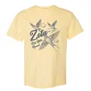 Zeta Tau Alpha Birds and Clouds Big Little Reveal Shirt 2