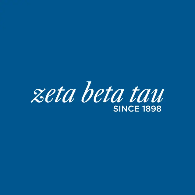 Zeta Beta Tau Script Logo PR Hoodie