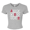 Alpha Omicron Pi Tic-Tac-Toe Grid PR Shirt 2