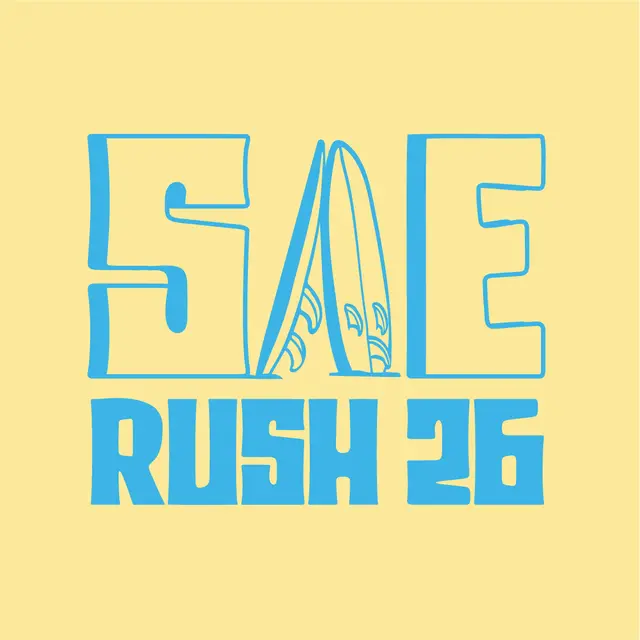 Sigma Alpha Epsilon Surfboard Design Rush Hoodie
