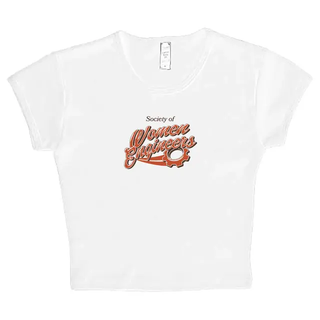 Society of Women Engineers Bold Script Gear PR Shirt 2