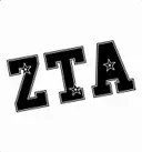 Zeta Tau Alpha Star Emblem Typography PR Shorts