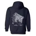 Mishelanu Detailed Campus Map Script Text PR Hoodie 2