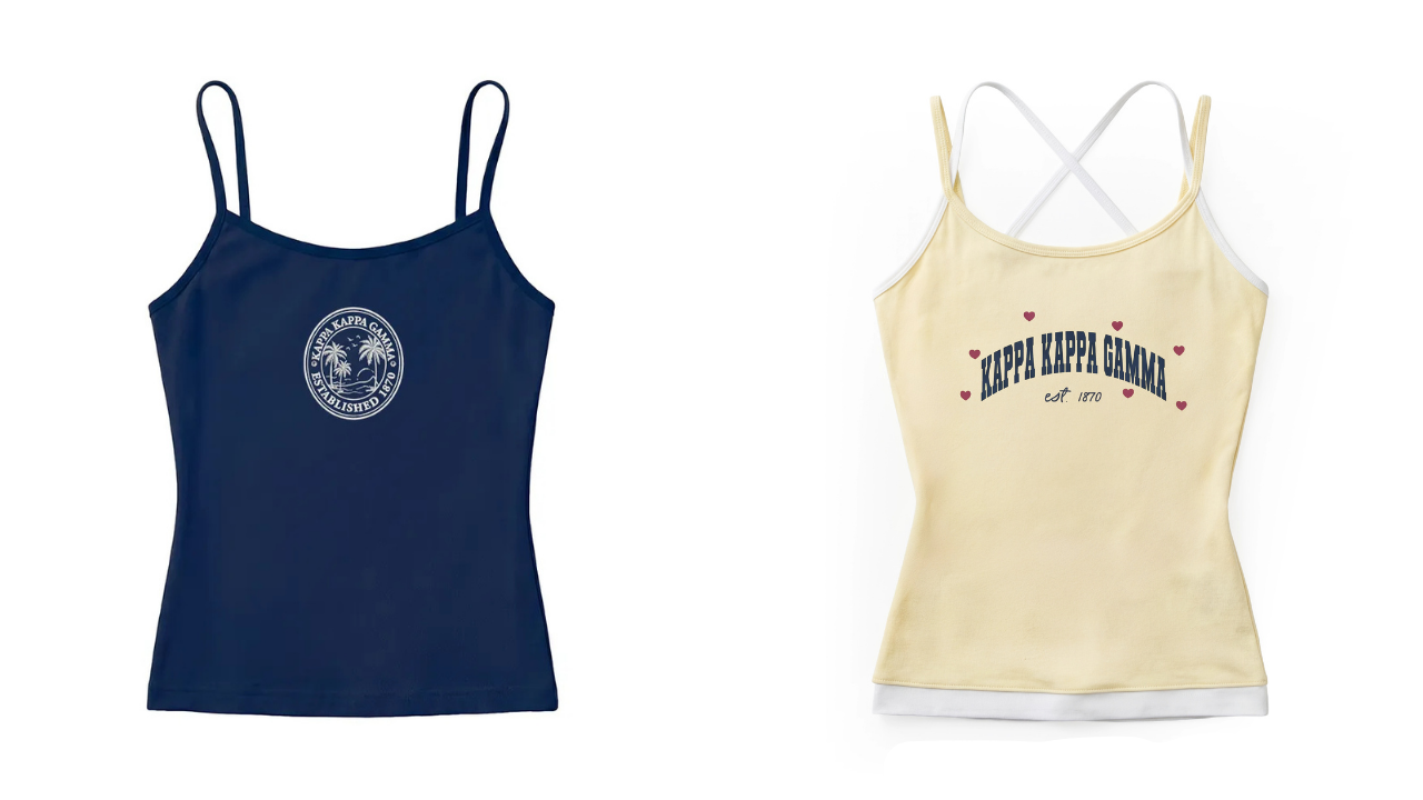 Sea Breeze Scoop Tank and Campus Layered Tank