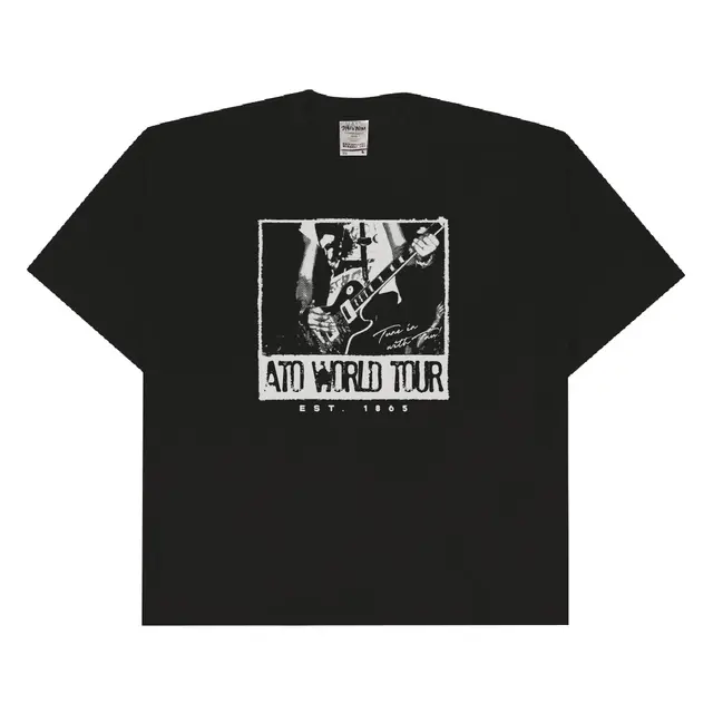 Alpha Tau Omega World Tour Guitarist Graphic PR Shirt 2