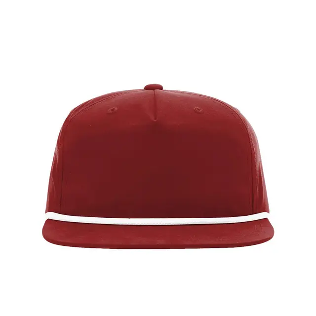 Umpqua-Snapback-Cap-256-Cardinal-White-Front